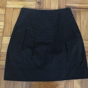 Anthropologie Elevenses Black with Design Detail | Size 8